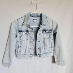 Girls Small Jean Jacket Old Navy Jean Jacket Size 8 Small